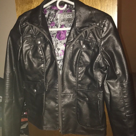 Guess leather jacket - Picture 2 of 3